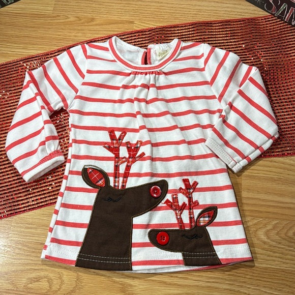 Kids Tales brand long sleeve reindeer shirt. - Picture 1 of 3